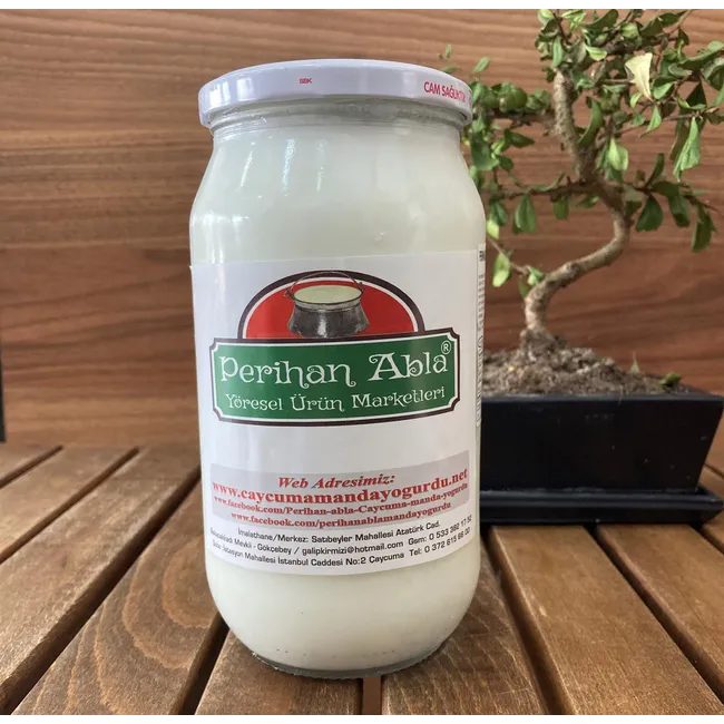 MANDA SÜTÜ 1LT.(KAYNATILMIŞ-TAM YAĞLI)