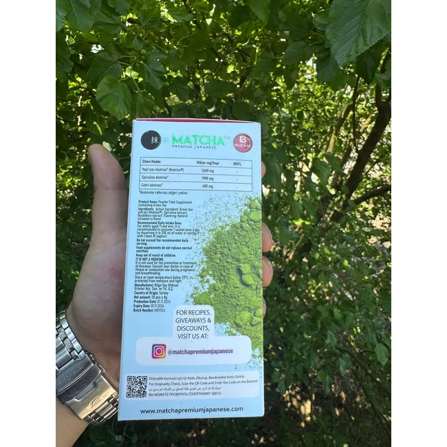 MATCHA ZAYIFLAMA ÇAYI-YEŞİL ÇAY 160GR