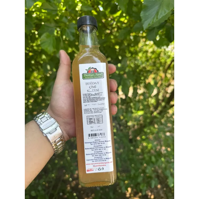 BUĞDAY ÇİMİ SİRKESİ 500ML