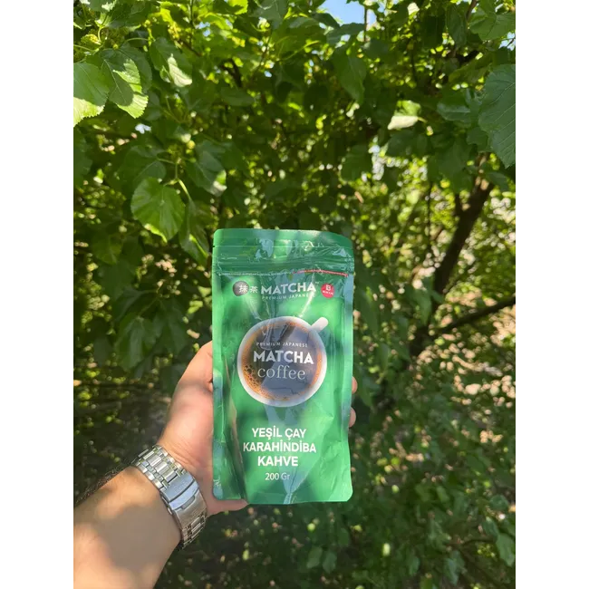 MATCHA ZAYIFLAMA KAHVESİ-YEŞİL ÇAY-KARAHİNDİBA 200GR